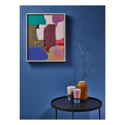 HKliving 70s Ceramics Handleless Tea Mug - Sky