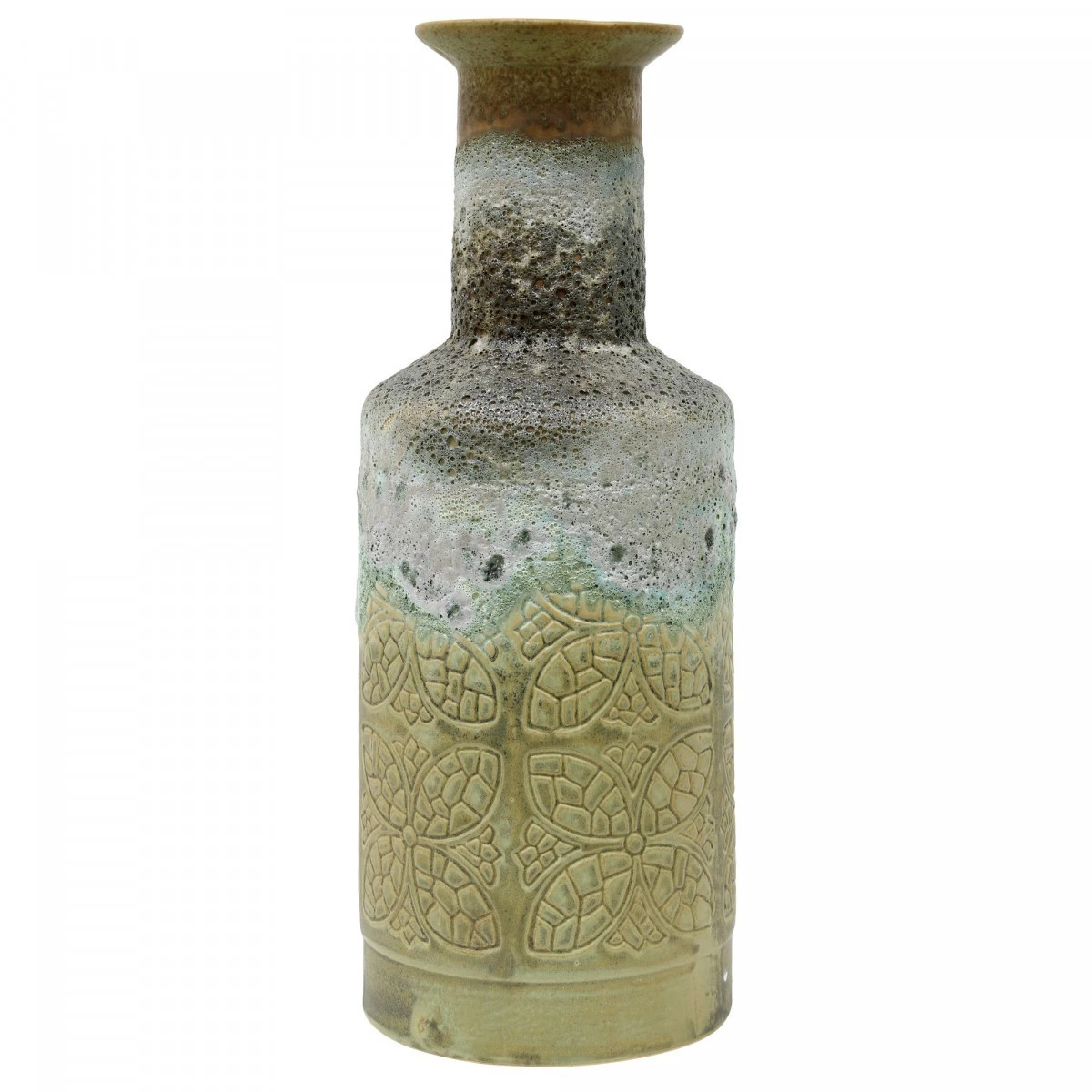 HKliving Yellow Ceramic Retro Vase HKliving Yellow Ceramic Retro Vase