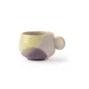 HKliving Gallery Coffee Cup Yellow / Lilac 1 HKliving Gallery Coffee Cup Yellow / Lilac