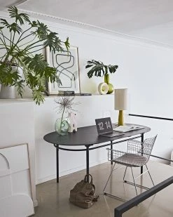 HKliving Green Glass Circle Vase