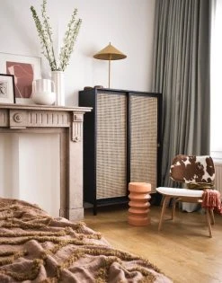 HKliving White Ceramic Greek D Vase 5 HKliving White Ceramic Greek D Vase