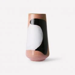 HKliving Hand Painted Ceramic Flower Vase