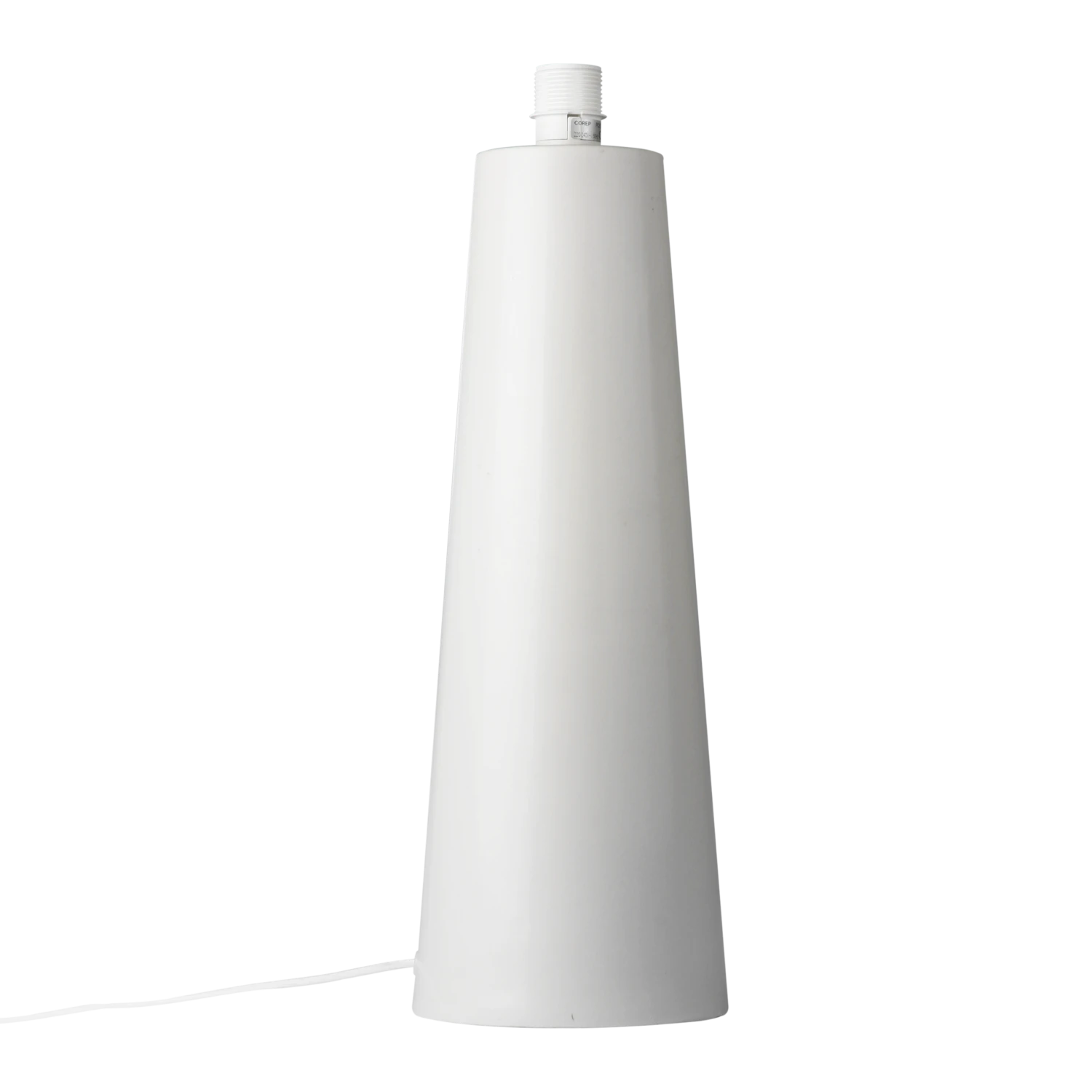 HKliving Grey Cone Ceramic Lamp Base 4 HKliving Grey Cone Ceramic Lamp Base