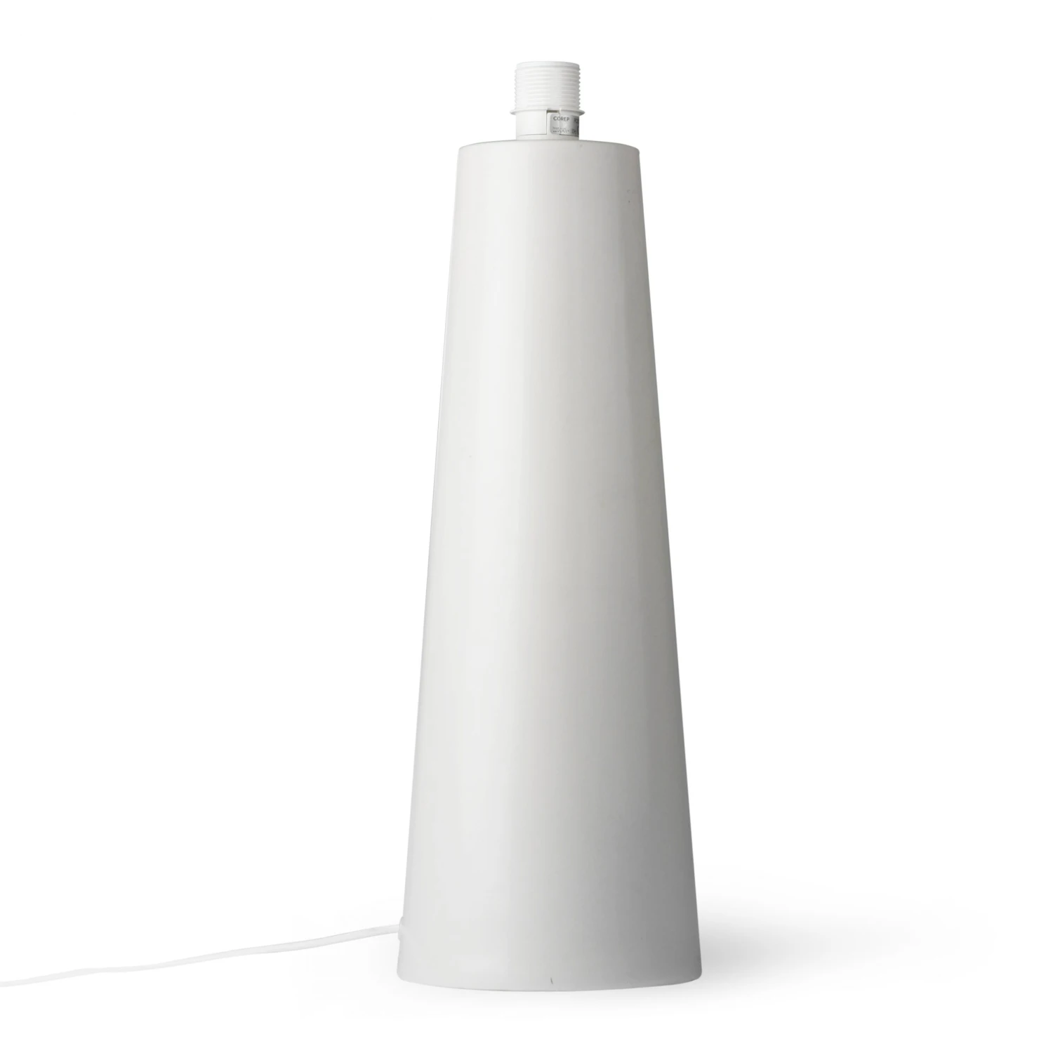 HKliving Grey Cone Ceramic Lamp Base 3 HKliving Grey Cone Ceramic Lamp Base