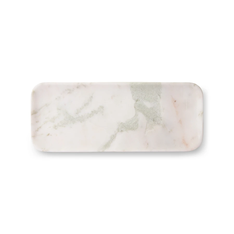 HKliving Pink Green White Marble Tray HKliving Pink Green White Marble Tray