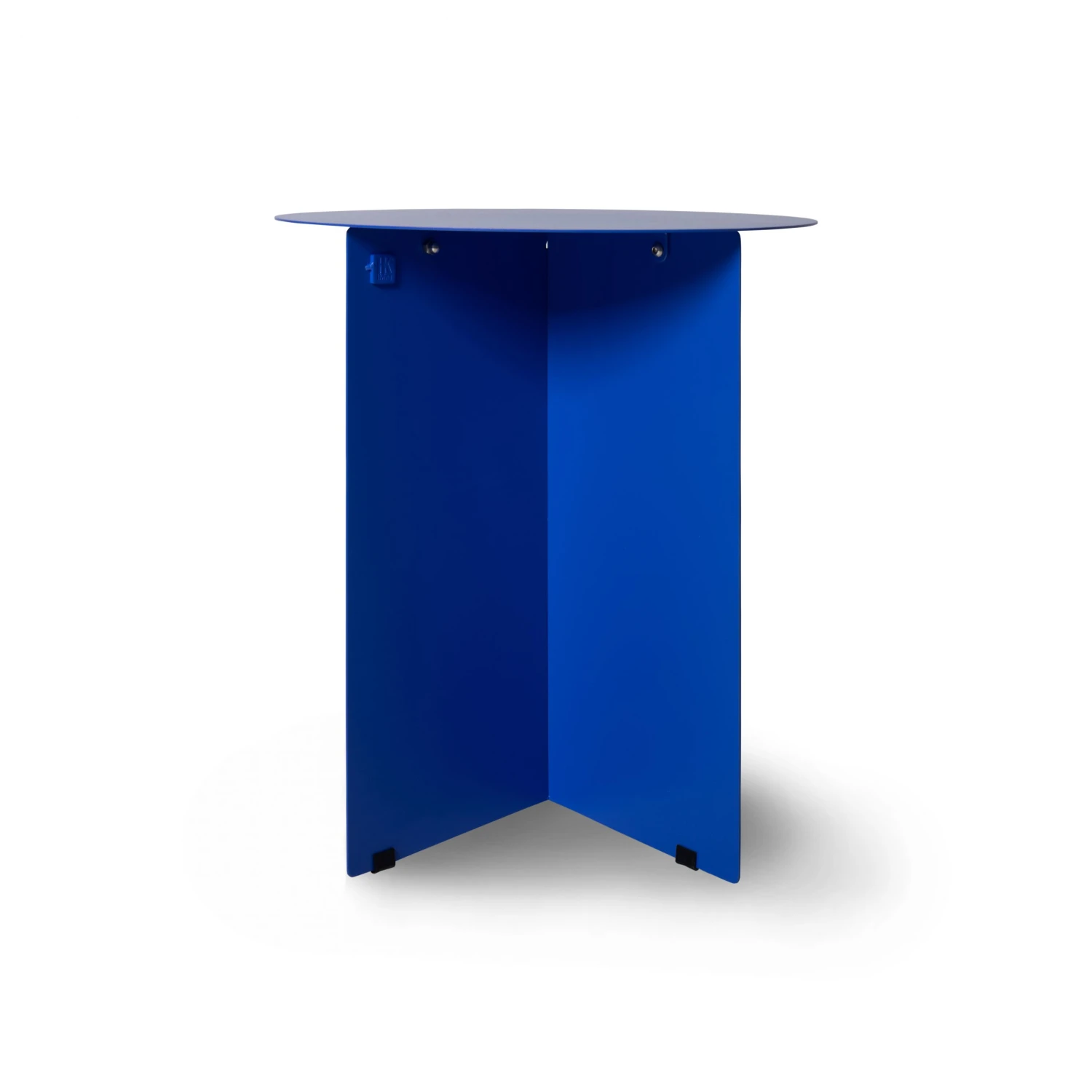HKliving Cobalt Metal Side Table HKliving Cobalt Metal Side Table
