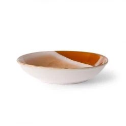 HKliving Set of 2 Ceramics Curry Bowl Hills