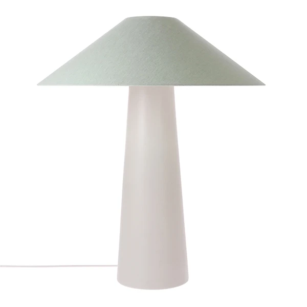 HKliving Grey Cone Ceramic Lamp Base 9 HKliving Grey Cone Ceramic Lamp Base