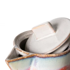 HKliving 70s Ceramics: Coffee Pot, Asteroids