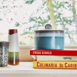 HKliving Ceramic 70's Cookie Jar Dusk