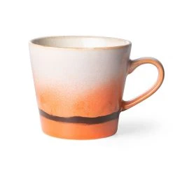 HKliving 70s Ceramics Cappuccino Mug - Mars