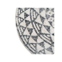 HKliving Round Bath mat carpet 120 7 HKliving Round Bath mat carpet 120