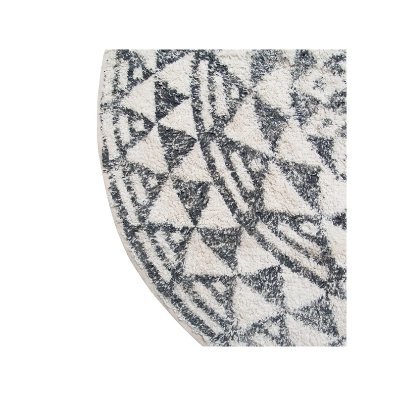 HKliving Round Bath mat carpet 120 4 HKliving Round Bath mat carpet 120