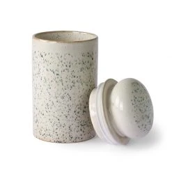 HKliving 70s Ceramics: Storage Jar, Hail
