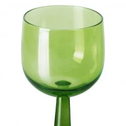 HKliving Lime Tall Wine Glass - Set of 4