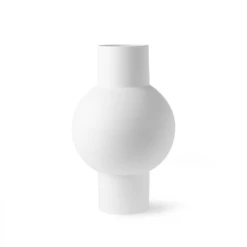 HKliving Medium White Matt Vase