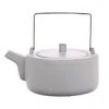 HKliving Ceramic Tea Pot White