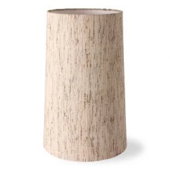 HKliving Silk Cone Natural Lamp Shade