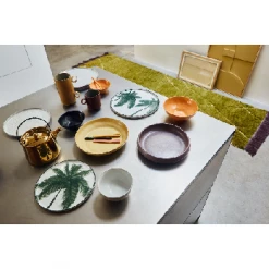 HKliving Bold & Basic Ceramics Side Plate - Set of 2