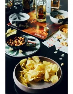 HKliving Black Palms Bowl