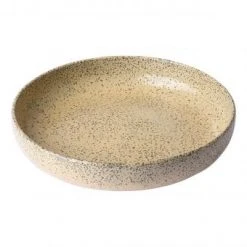 HKliving Set of 2 Peach Gradient Deep Plate