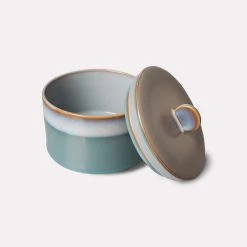 HKliving Ceramic 70's Cookie Jar Dusk