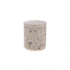 HKliving Cement Terrazzo Jar