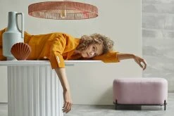 HKliving Ceramic Shell Vase Brown 8 HKliving Ceramic Shell Vase Brown