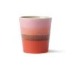 HKliving 70s Ceramics Handleless Coffee Mug - Mars