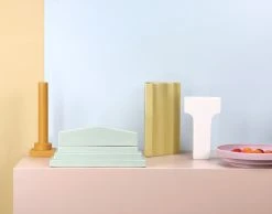 HKliving Roman Column Vase Ochre