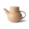 HKliving Ceramic Bubble Tea Pot Sand