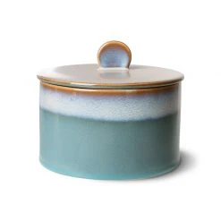 HKliving 70s Ceramics Cookie Jar - Dusk