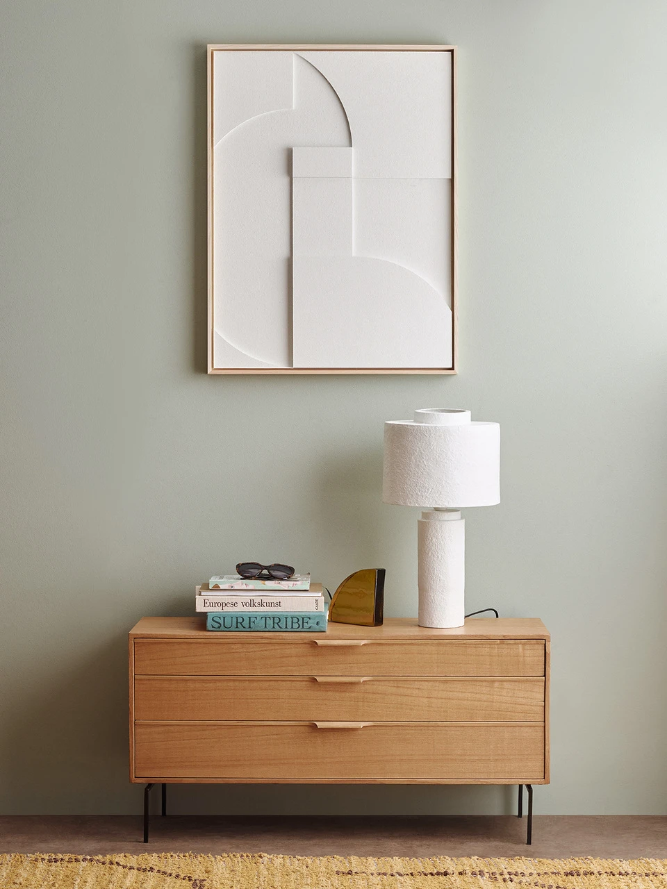 HKliving Gesso table lamp in the colour matt white. 5 HKliving Gesso table lamp in the colour matt white.