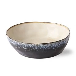 HKliving Online Shop 31 HKliving Ceramic 70's pasta bowl: galaxy set/2