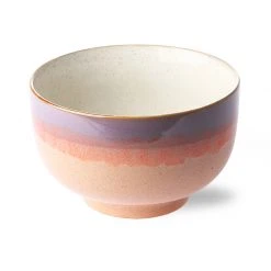 HKliving Ceramic 70's noodle bowls (set of 4)