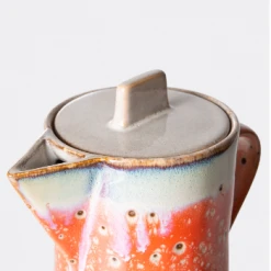 HKliving 70s Multi Colors Ceramic Coffee Pot 13 HKliving 70s Multi Colors Ceramic Coffee Pot