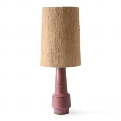 HKliving Silk Cone Brown Lamp Shade