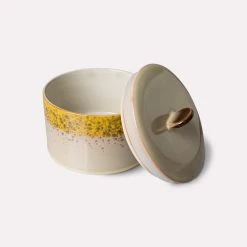 HKliving Ceramic 70's Cookie Jar Autumn