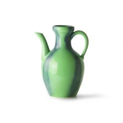 HKliving Ceramic Jug Blue/Green