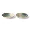 HKliving Ceramic Plate 70's Curry Bowls: Mist (Set of 2)