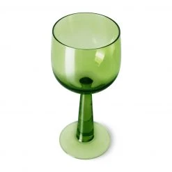 HKliving Lime Tall Wine Glass - Set of 4