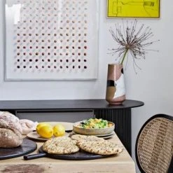 HKliving Set of 2 Yellow Gradient Deep Plate 6 HKliving Set of 2 Yellow Gradient Deep Plate