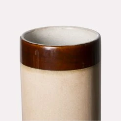 HKliving Ceramic 70's Vase Dunes L