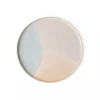 HKliving Set of 2 Gallery Mint and Nude Round Side Plate