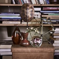 HKliving Molecular Brass Ornament