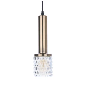 HKliving Brass/glass Pendle Lamp HKliving Brass/glass Pendle Lamp