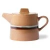 HKliving Ceramic 70's tea pot: stream