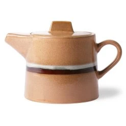 HKliving Ceramic 70's tea pot: stream