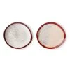 HKliving Ceramic 70's Dinner Plate Frost Set of 2