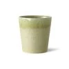 HKliving 70s Ceramics Handleless Coffee Mug Pistachio